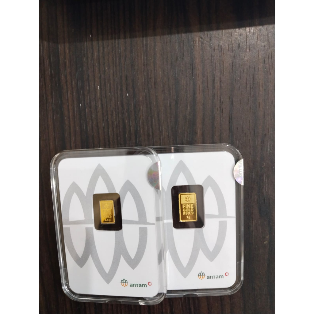 EMAS LOGAM MULIA HADIAH GIFT SERIES ANTAM HARTADINATA 9999 EMAS KITA PREMIUM SERIES 0.5 GRAM 1 GRAM 