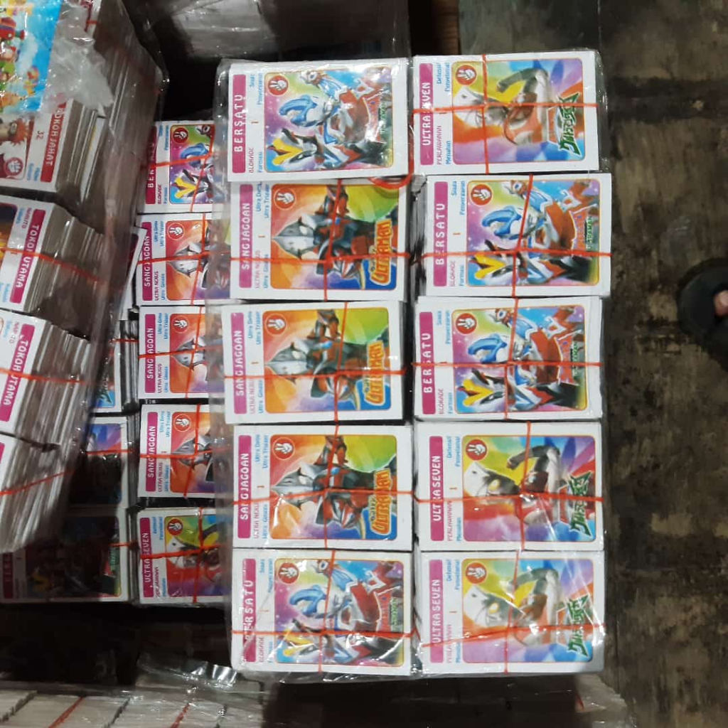 1 IKAT 320 LEMBAR MAINAN KARTU KWARTET / MAINAN KARTU WAYANG / MAINAN KARTU ANAK ANAK / MAINAN KARTU