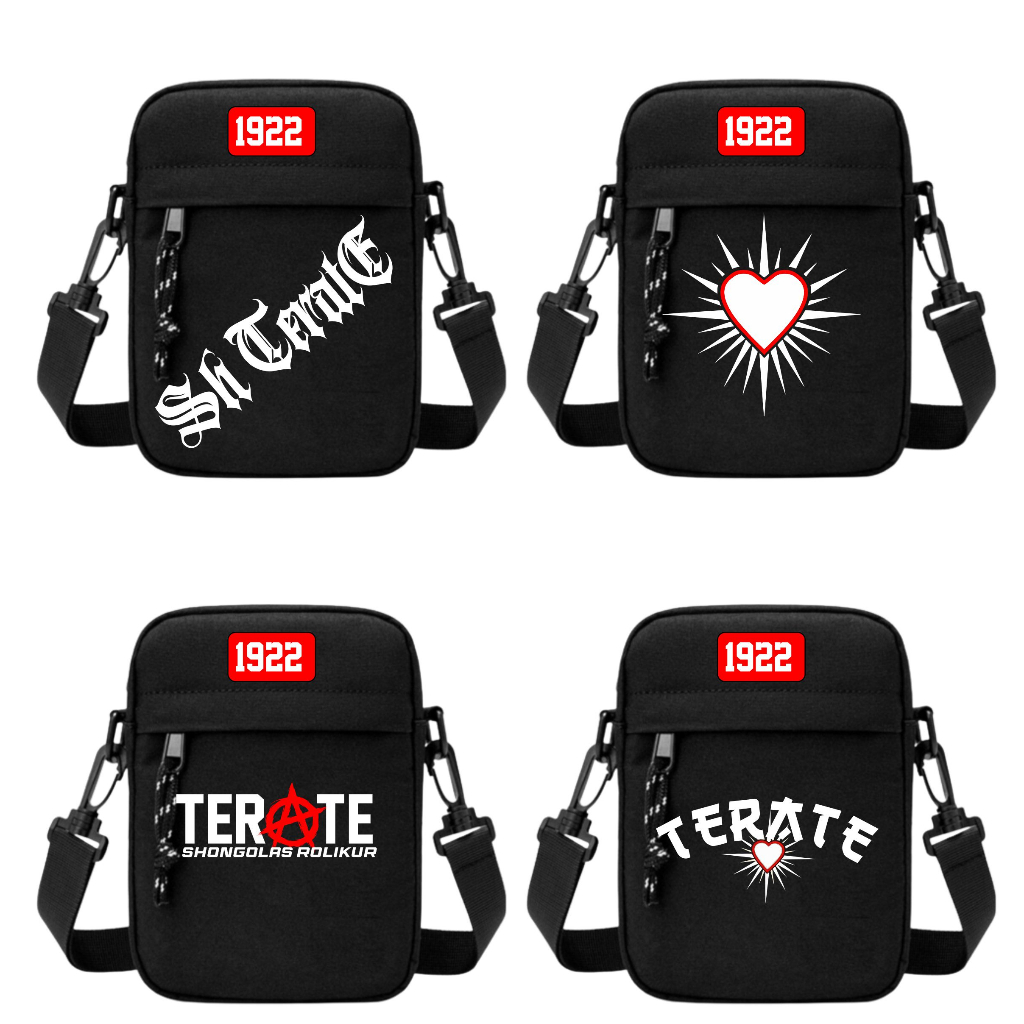 PSHT Tas selempang terate psht pria wanita slingbag psht tas terate