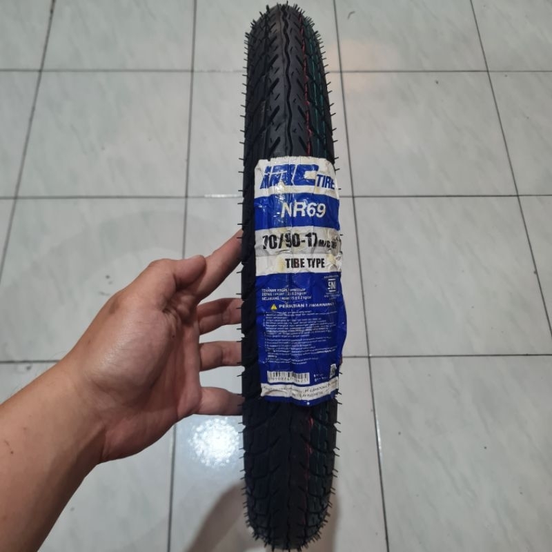 100% ORIGINAL Ban Luar 70/90-17 Non Tubeless IRC