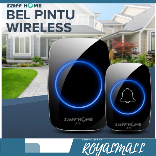 Bel Pintu Wireless Remote Doorbell 38Tune 1PCS Receiver / Bel Bell Lonceng Pintu Rumah Kamar Toko Ge
