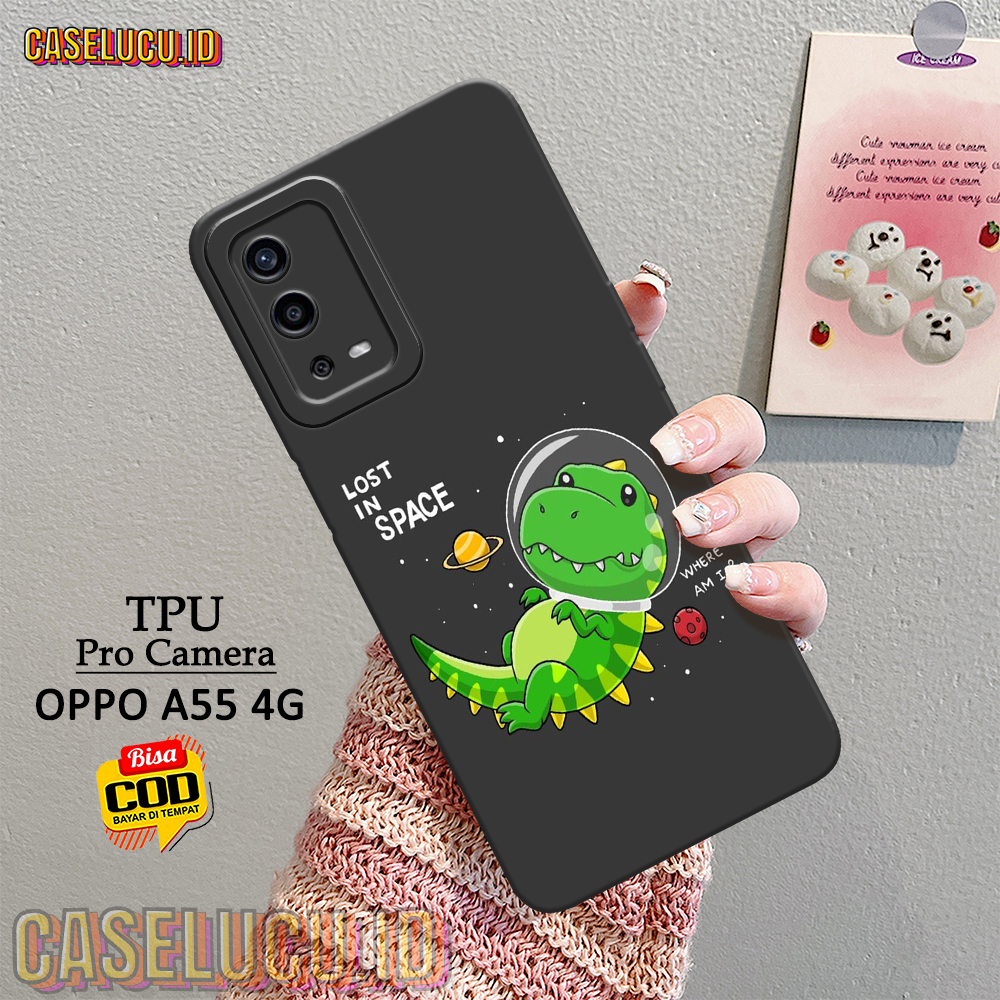 Casing Hp Oppo A55 4G Terbaru - Fashion Case Kartun - Case Oppo A55 4G - Soft Case Hp Oppo A55 4G - 