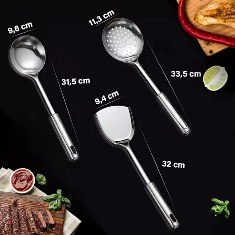 Spatula Stenlis 3 Set / Spatula / Spatula Set