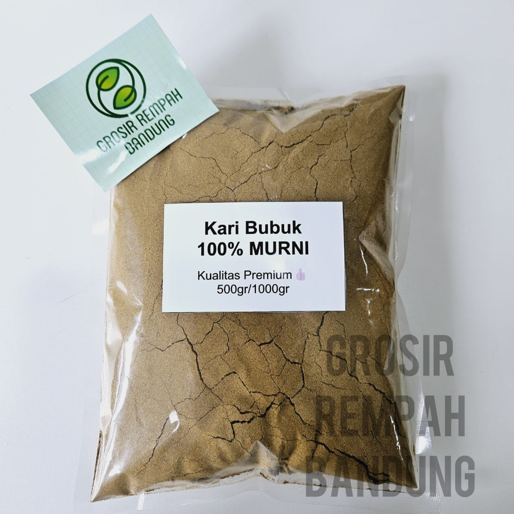 

RK01 Kari Bubuk / Murni / Rempah / Kualitas Terbaik