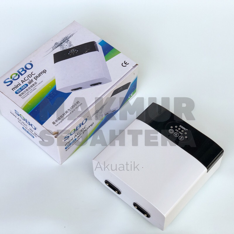 Aerator SOBO Mini AC / DC SB-568 Aerator 4 Lubang