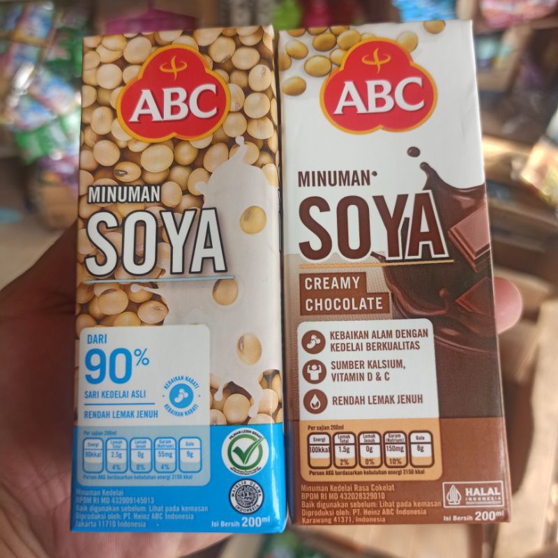 

Minuman SOYA Abc Sari Kacang Kedelai Cokelat Soy Bean Drink Rasa