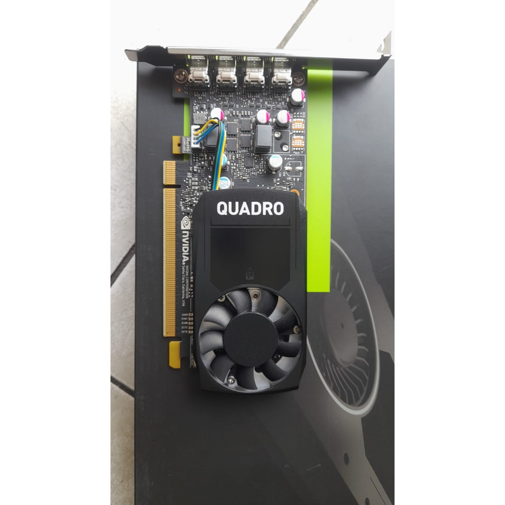 VGA NVIDIA QUADRO P600 2GB 128 BIT