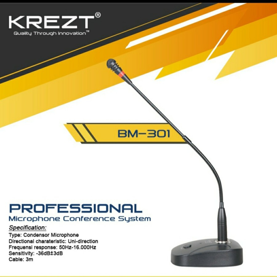 microphone meja krezt bm301 bm 301 original