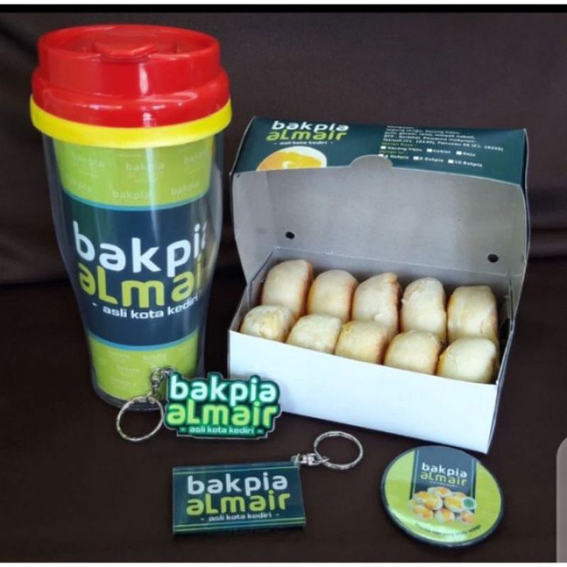 

Bakpia Almair Oleh - Oleh Khas Kediri isi 10 Pcs