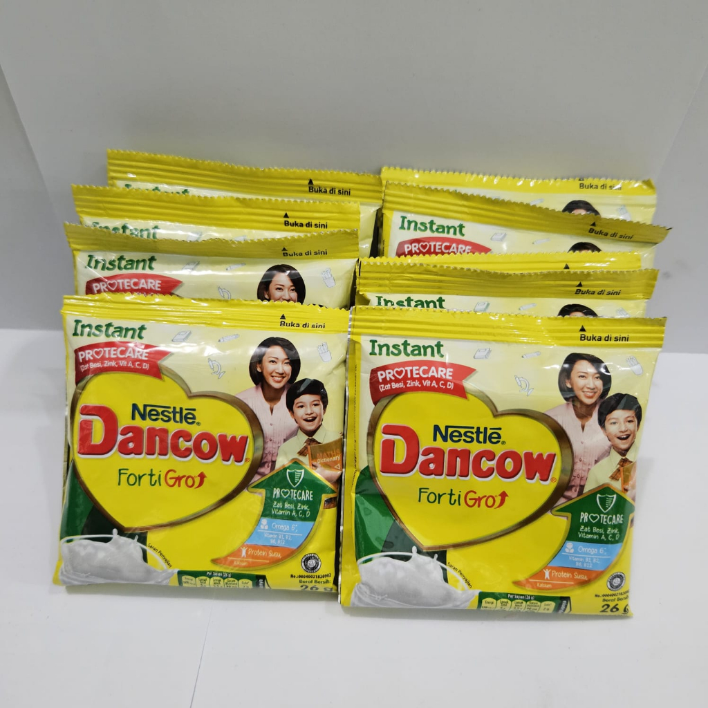 

Dancow Susu Bubuk Putih Sachet 26 gram x 10