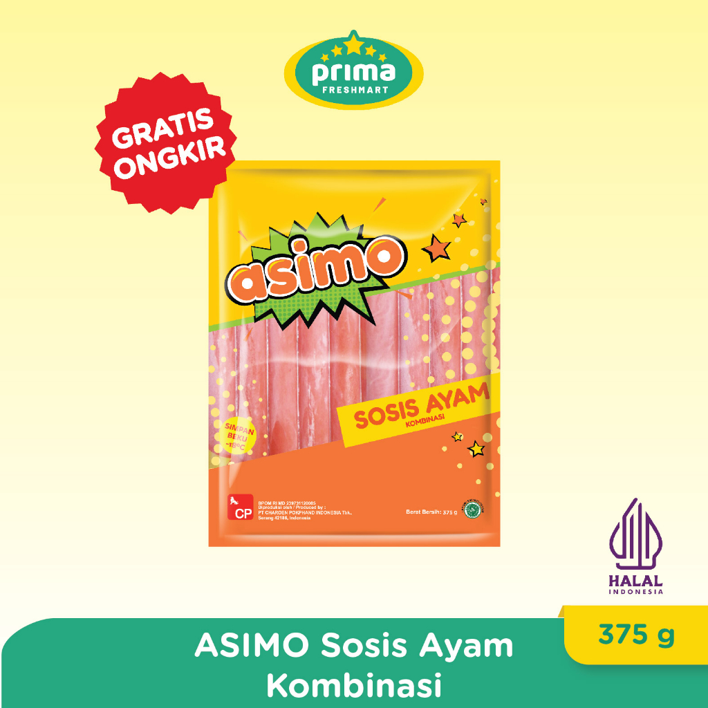 

ASIMO SOSIS AYAM KOMBINASI 375 GR