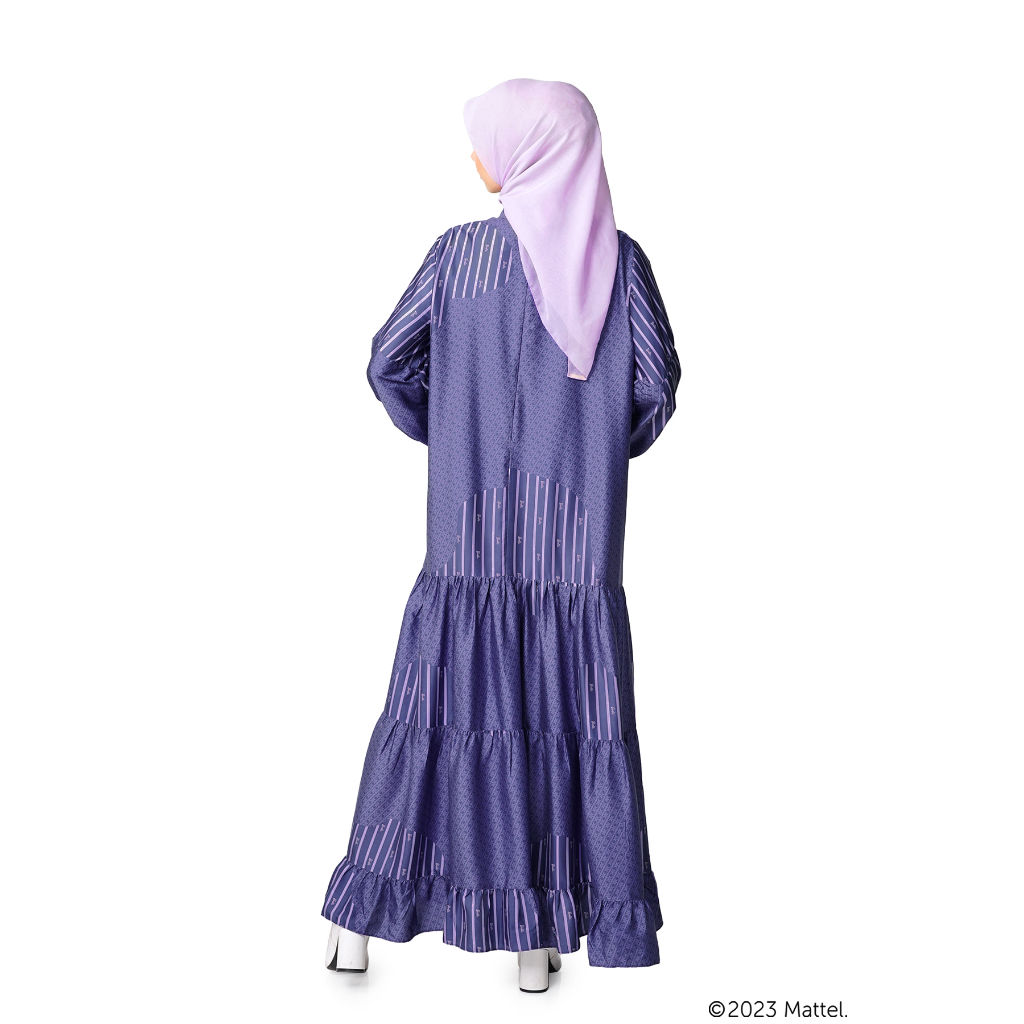 Nada Puspita - Vacanza Tiered Dress - Navy