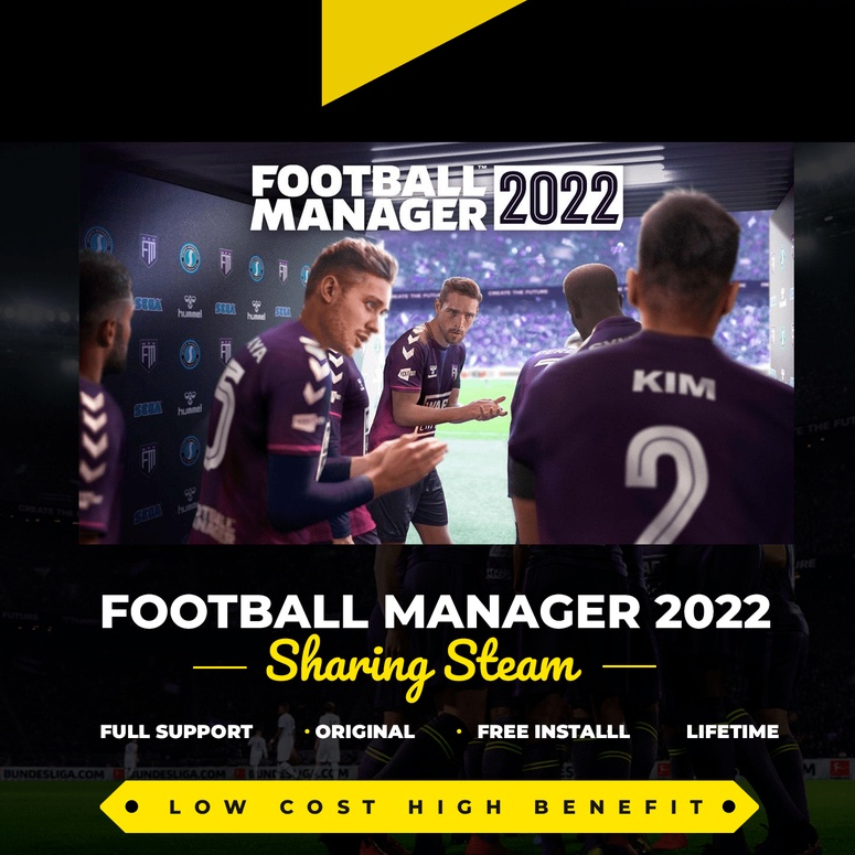 FOOTBALL MANAGER 2022 FM 22 + IGE PC ORIGINAL