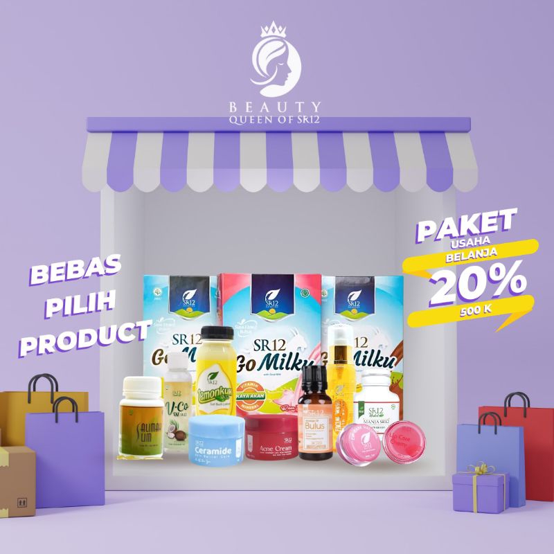 Paket Usaha SR12 Herbal Skincare