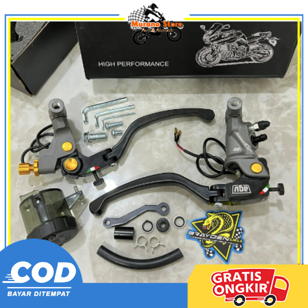 Master Rem AGV RCS 19 Corsa Corta Set 1 Tabung Big Smoke Kiri Kanan / Master rem brembo vario vixion