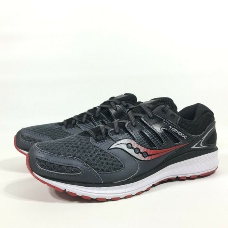 SAUCONY TORNADO 2 BLACK RED ORIGINAL