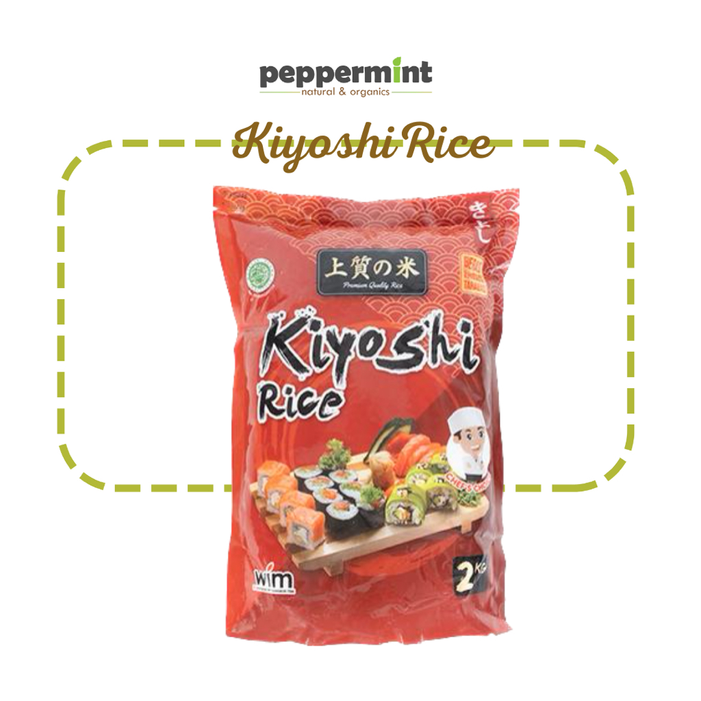 

WIM Kiyoshi Rice / Beras Jepang Kiyoshi 2 Kg