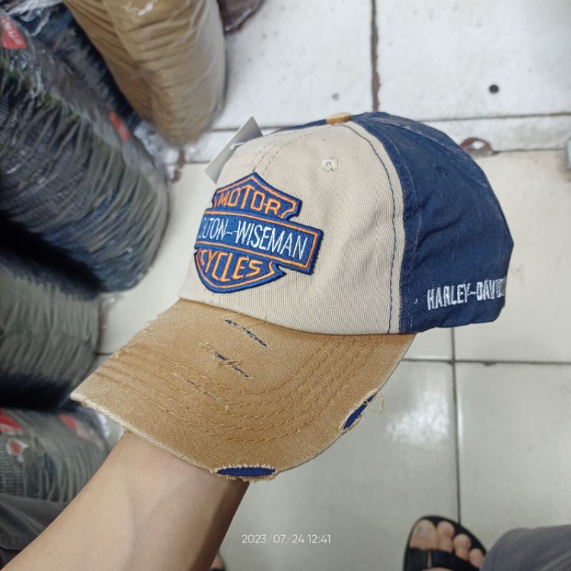 topi baseball Harley Davidson