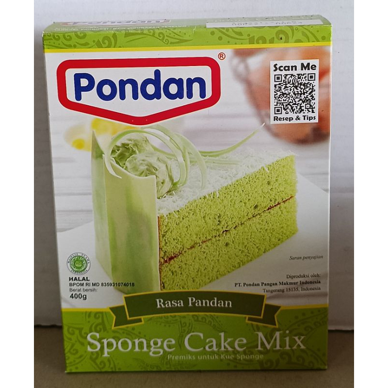 

Pondan Sponge Cake Mix