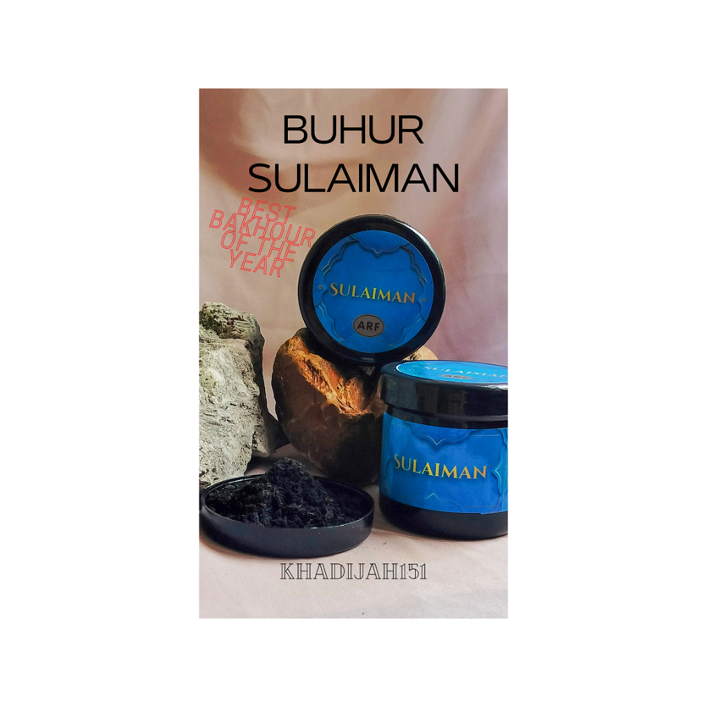 dupa bubuk buhur SULAIMAN 60gr ARF aromatherapy pengharum ruangan wewangian rumah majlis