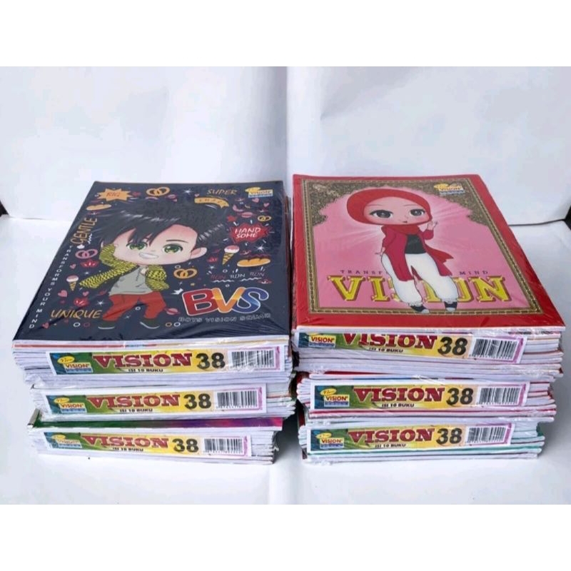 

Buku Tulis VISION 38 lembar