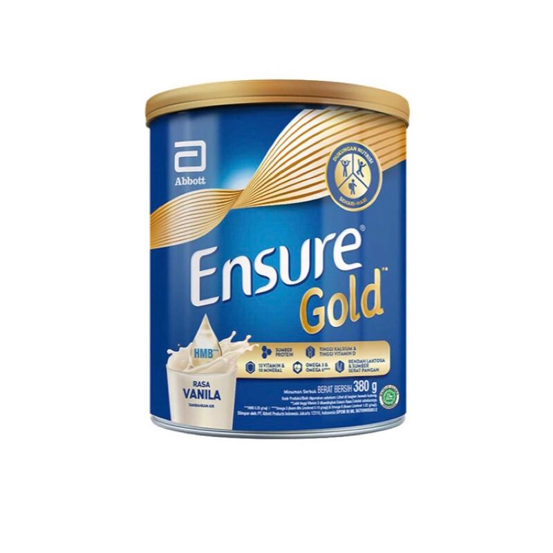 

Susu ensure gold 380g Vanila gandum cokelat