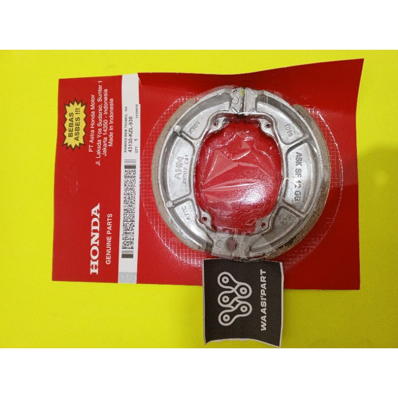 Kampas rem belakang beat Vario Scoopy kampas rem belakang beat fi Scoopy fi spacy fi kampas rem