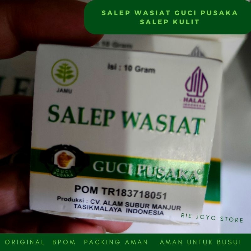 Salep Wasiat Guci Pusaka Original Salep Kulit Alami