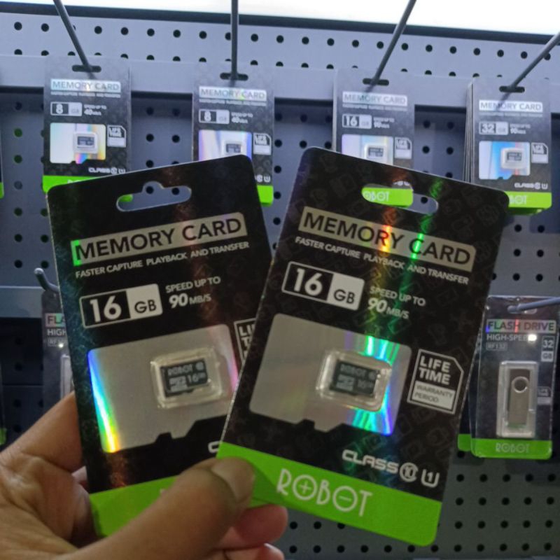 MEMORY CARD MMC ROBOT 16GB KARTU MEMORI HP