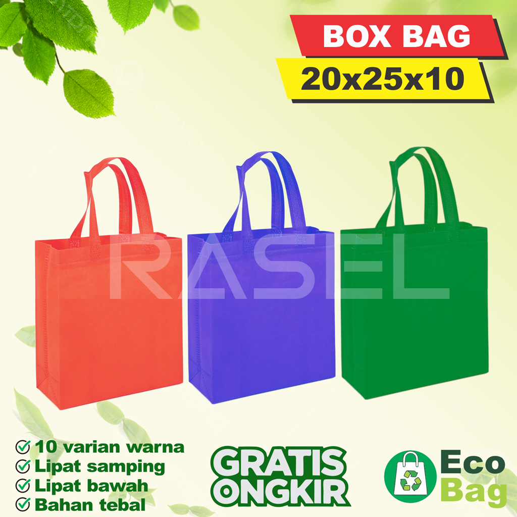 

Kantong box bag TBB 20x25x10 spunbond