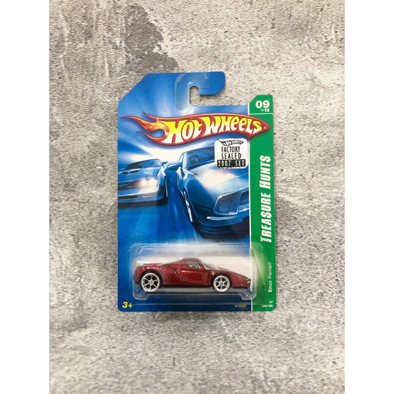 Hot Wheels Enzo Ferrari Super Treasure Hunt Factory Sealed 2007