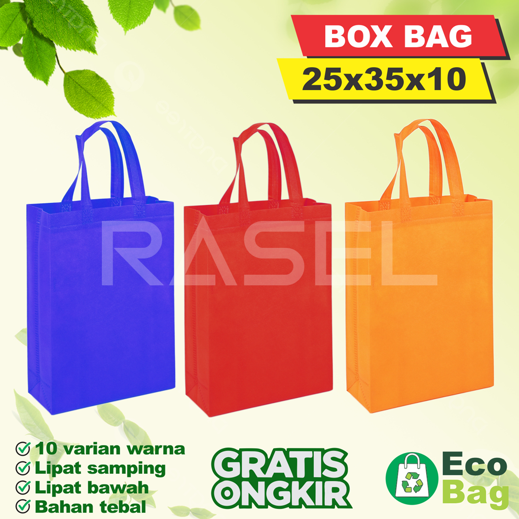 

Kantong box bag TBB 25x35x10 spunbond