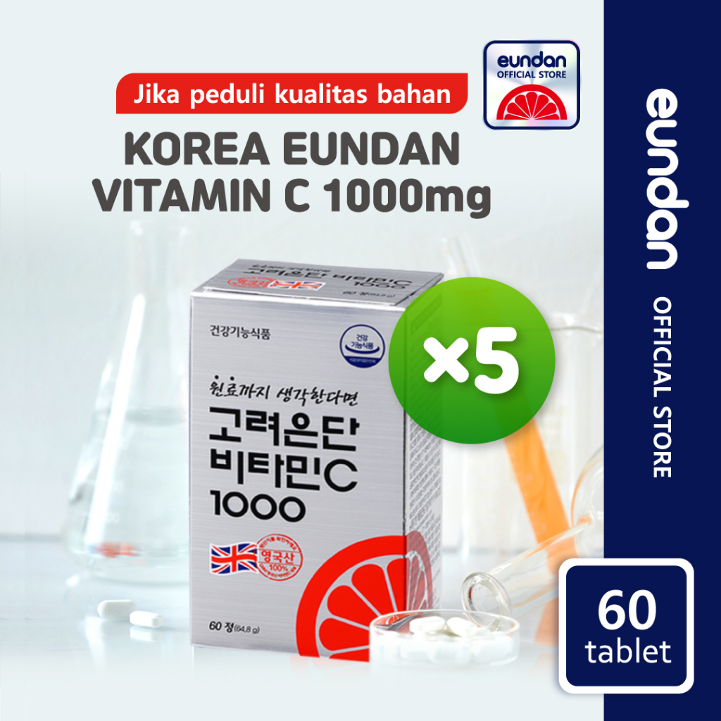 Korea Eundan Vitamin C 1000 - Bundle_D (60 Tablet x 5)