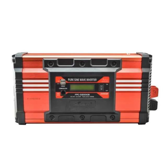 Inverter 2000w 24v Suoer FPC-D2000B / inverter 24 volt 2000 watt Diskon
