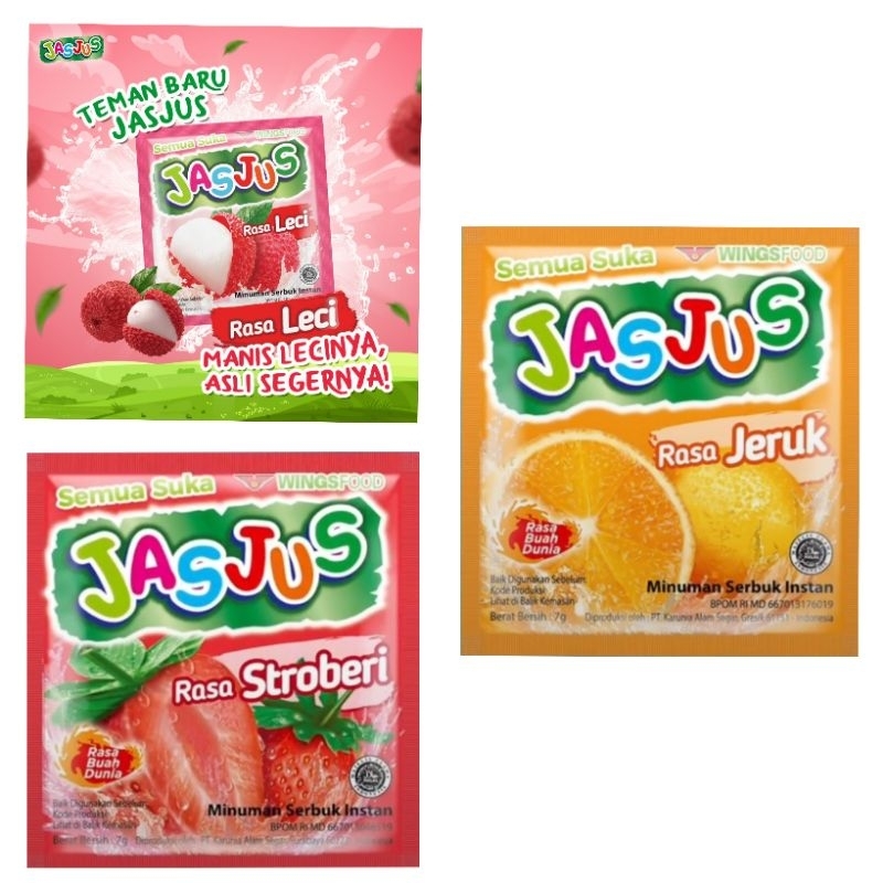 

jasjus minuman serbuk 3renceng atau 30 sachet