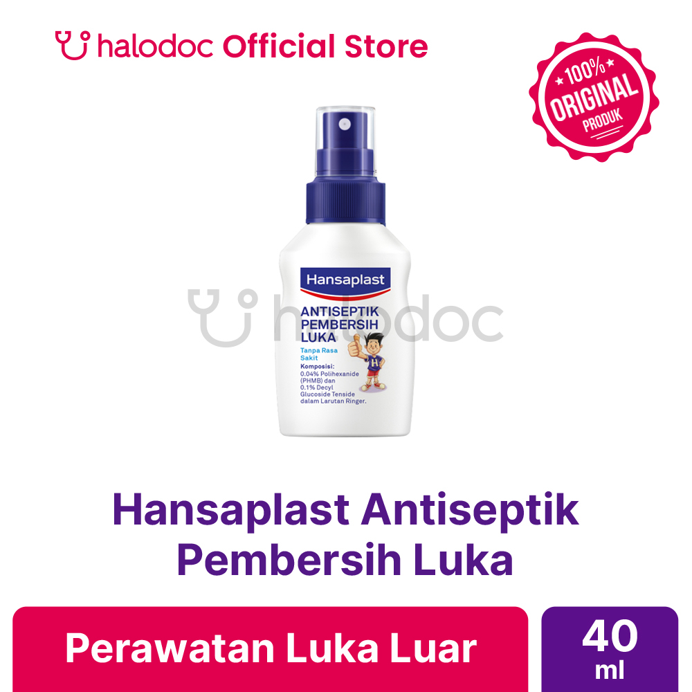 Hansaplast Antiseptik Pembersih Luka 40 ml