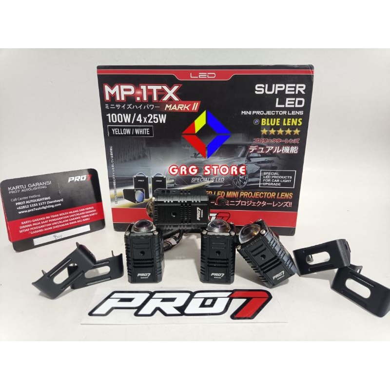 PRO7 MP1TX MINI PROJECTOR BLUE LENS 25W, PRO7 MP1TX