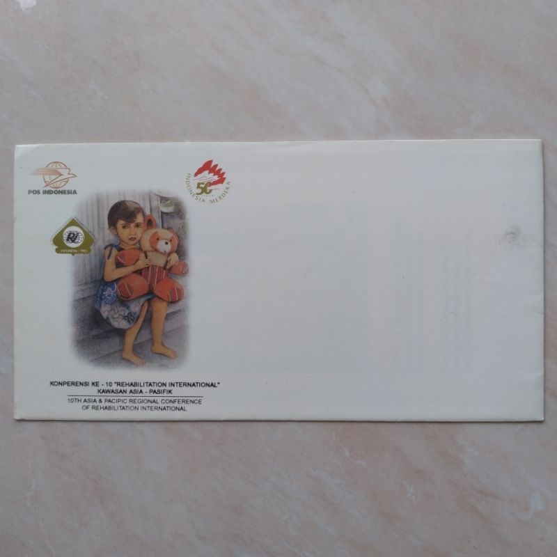 

Koleksi Filateli Sampul SHP Konferensi Rehabilitation International 1995 - YN662