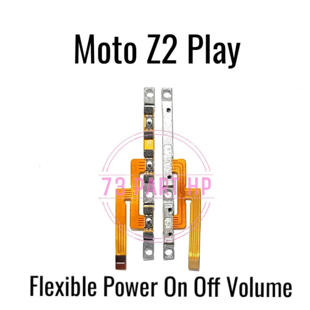 Flexible Konektor Power On Off + Volume Moto Z2 Play / XT1710-09 / XT1710-10 / XT1710-07 - Flexibel 