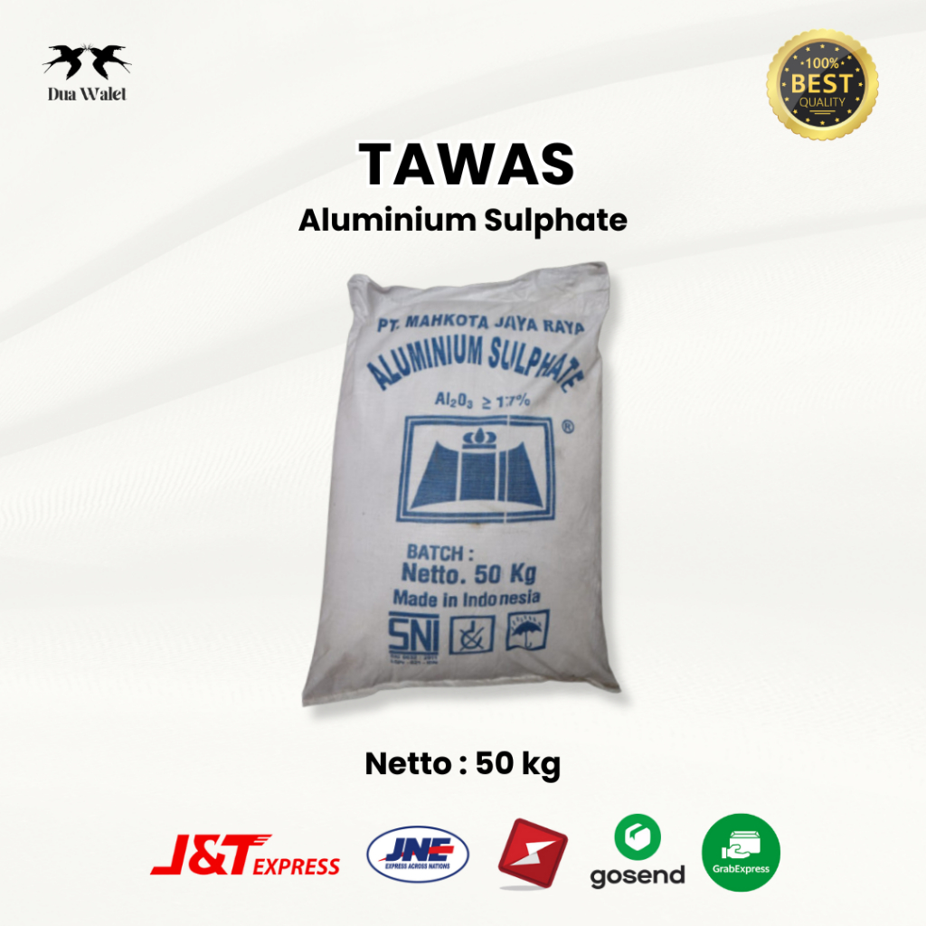 Tawas Bubuk 50 Kg - Aluminium Sulfate Powder