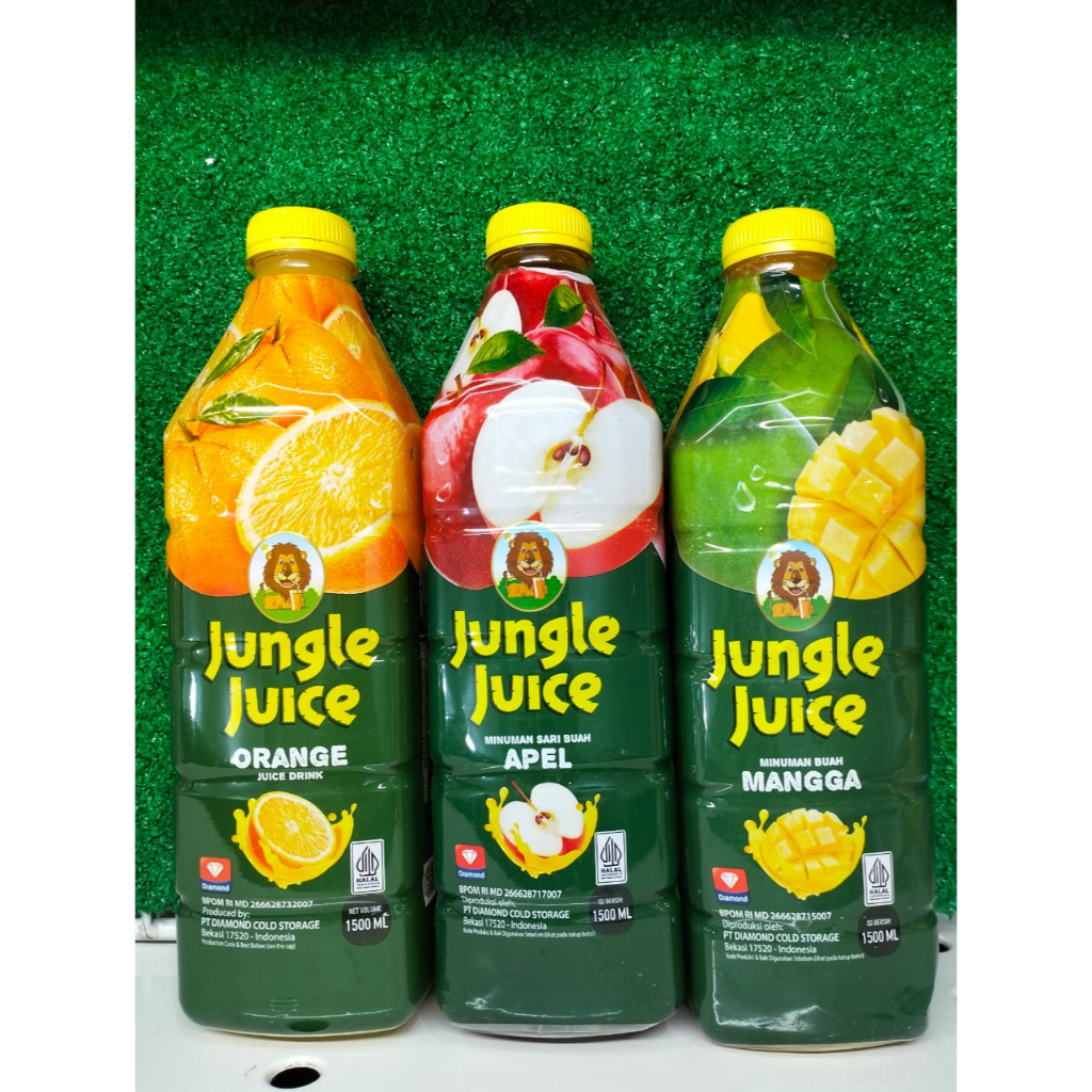 

[INSTANT & SAMEDAY ONLY] Blue Diamond Jungle Juice Jus 1.5L Lokal HALAL