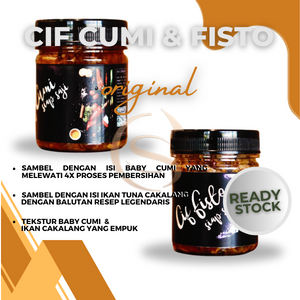 

[Ciferfood] Paket Cif Original Cumi & Fisto/Tuna