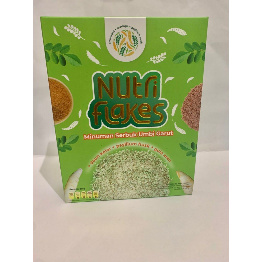 

COD NUTRIFLAKES SEREAL UMBI GARUT& DAUN KELOR - ASLI ORIGINAL AMPUH MENGATASI GERD, MAAG,