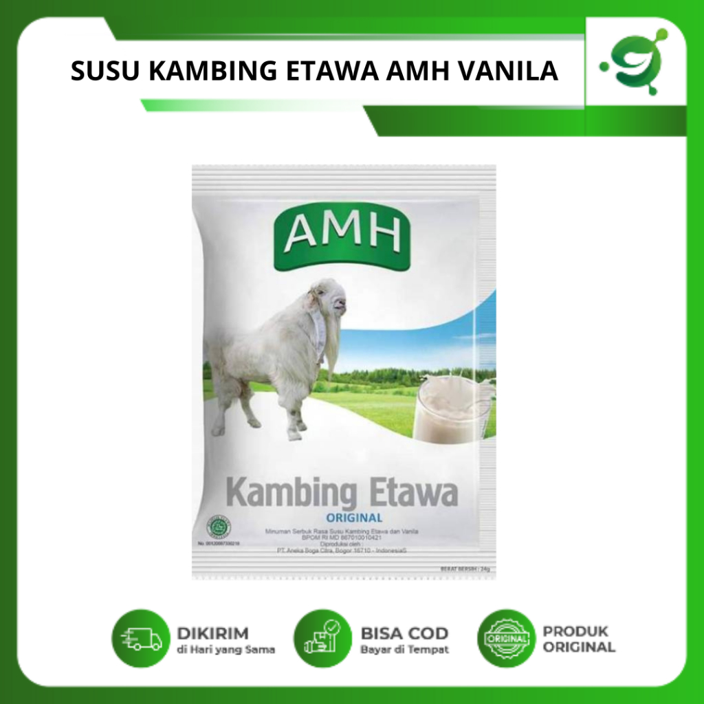 

Susu Kambing Etawa AMH Rasa Original Vanila