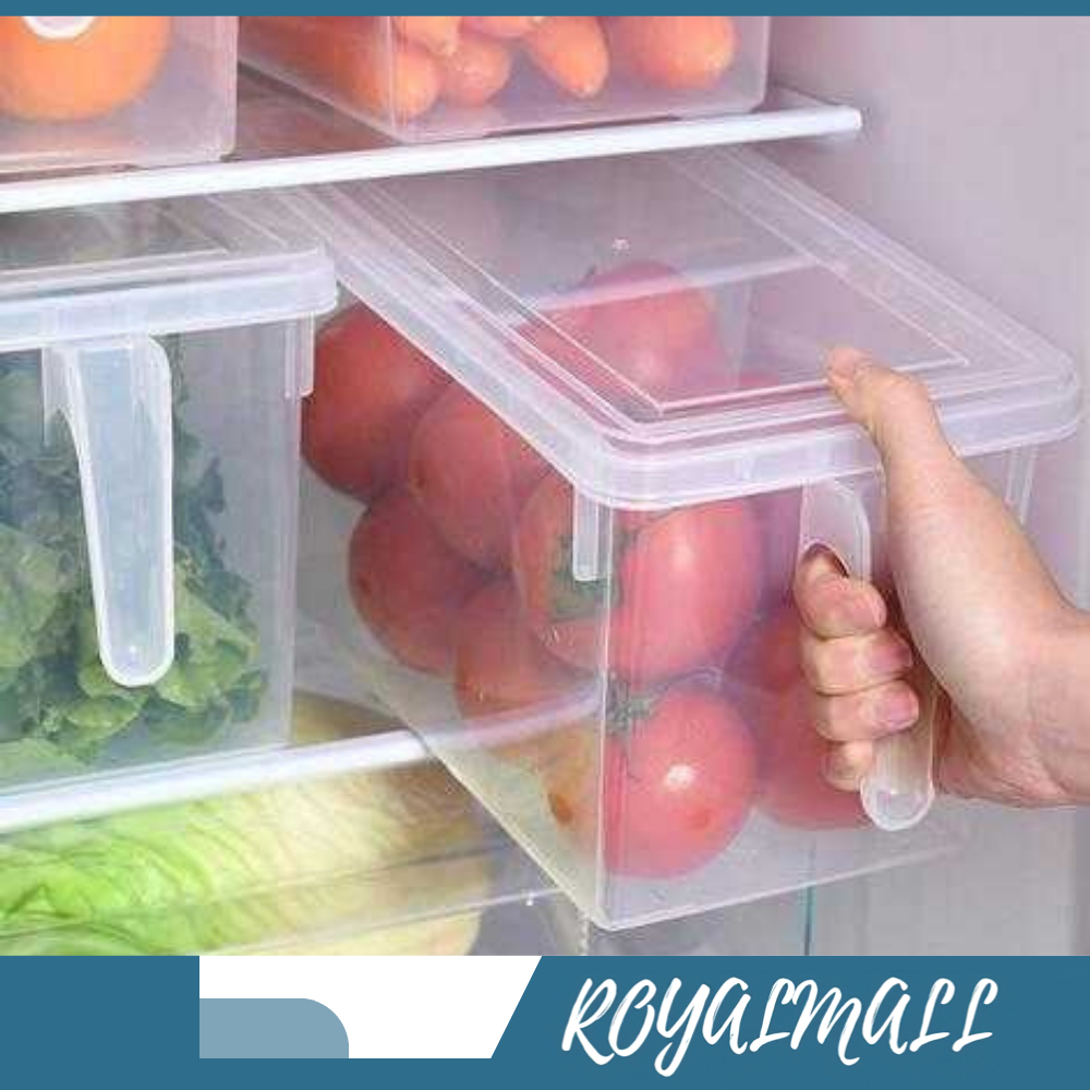 Kotak Kontainer Makanan Kulkas Kitchen Storage Food Box / Kotak Toples Cooler Box Penyimpanan Kontai