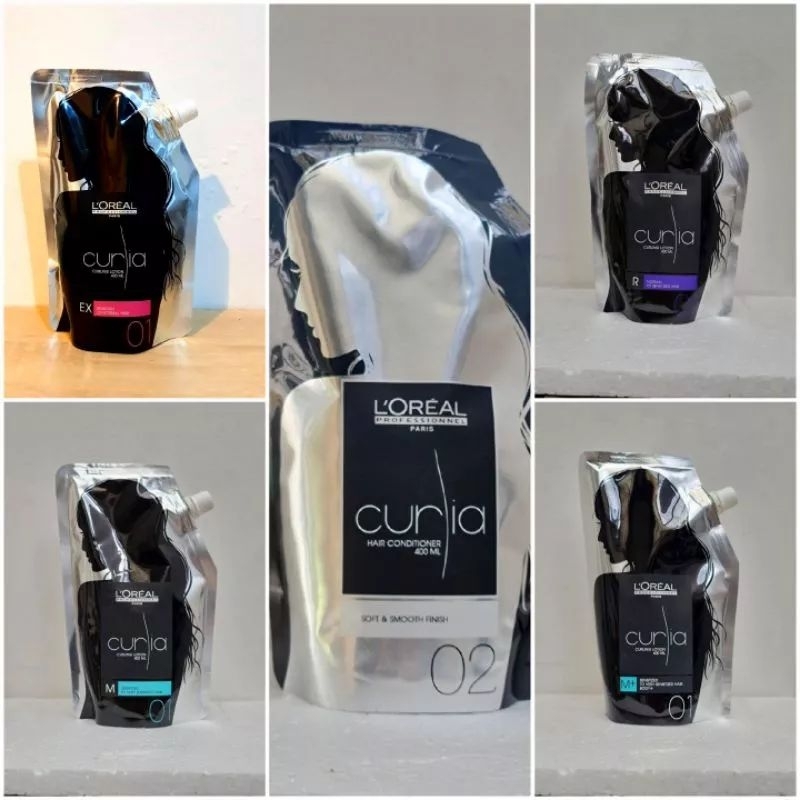 LOREAL CUrlia / Obat kriting rambut /Steep 2 netral 400 ML
