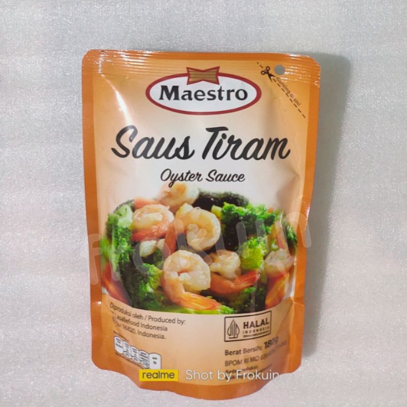 

Maestro Saus Tiram 180gr - Frozen Food Murah