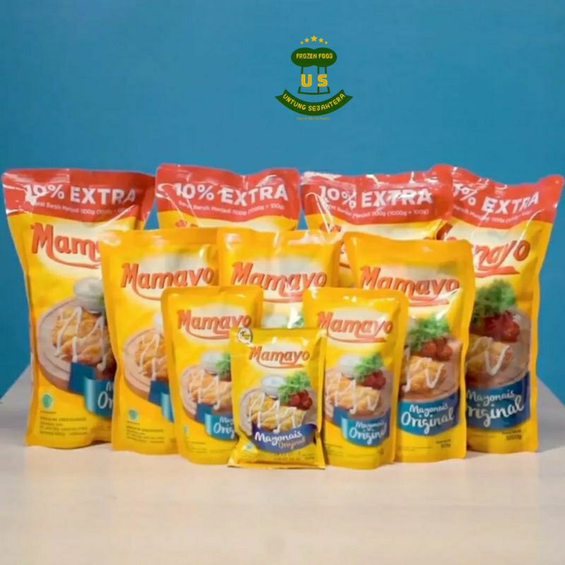 

Mamayo Mayonaise Mamayo 250gram 500gram dan 1kg Saus Mayo Mamayo Mayonaise