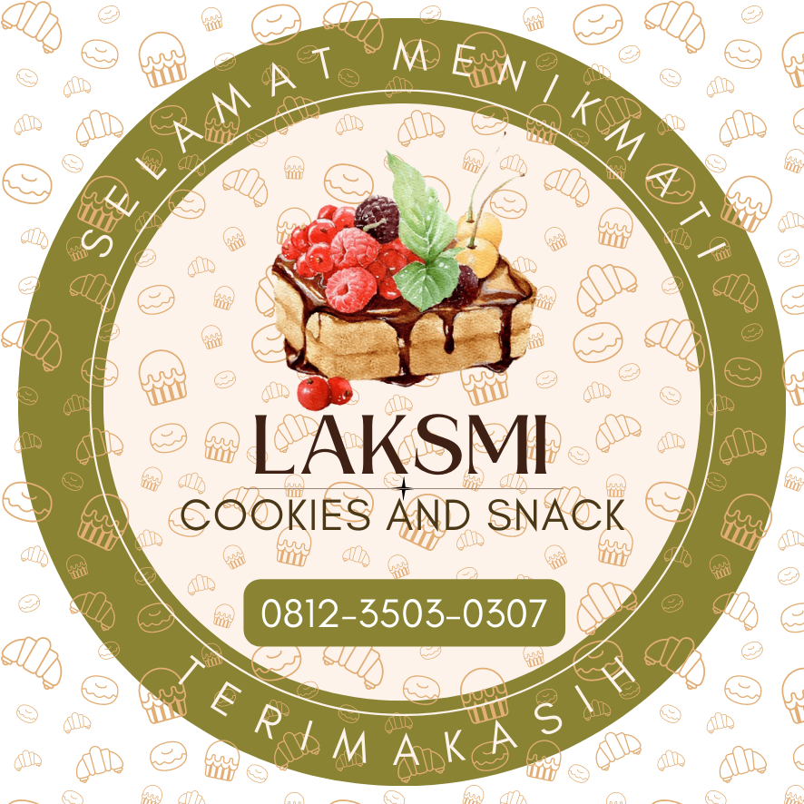 

Stiker Dessert Stiker Kue Lebaran Stiker Kue Kering Stiker Kue Label Toples