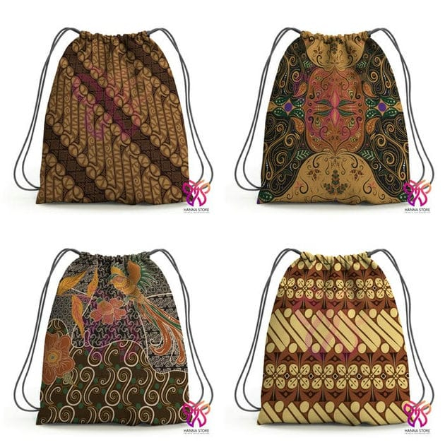Tas Serut RanselMotif Batik Jawa Solo Jogja Bali 3